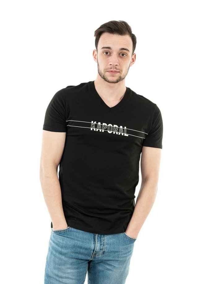 DINA - T-shirt imprimé - noir