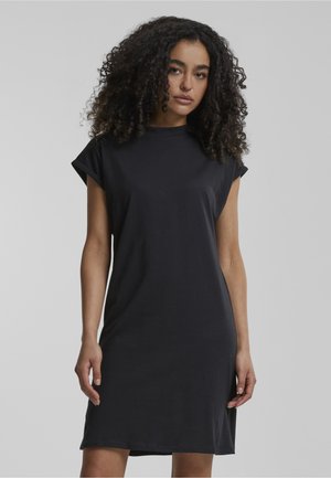 Urban Classics, TURTLE EXTENDED SHOULDER - Robe en jersey - black
