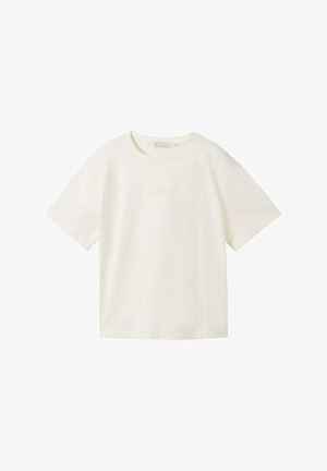 TOM TAILOR DENIM T-Shirt basic - gardenia white