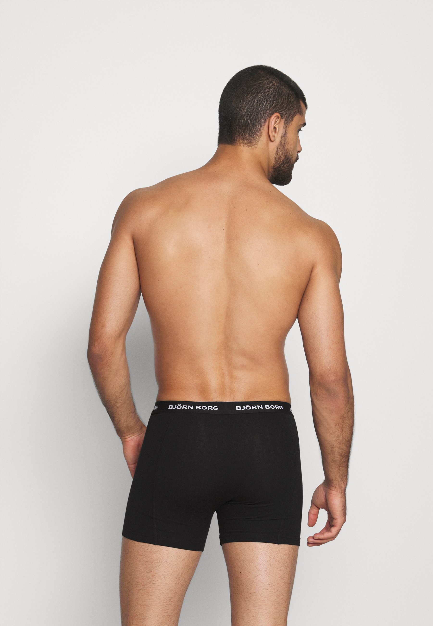Björn Borg ESSENTIAL BOXER 5 PACK - Onderbroeken - black/zwart - Zalando.nl