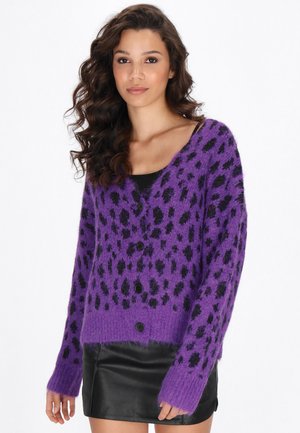 Strickjacke - violet leo