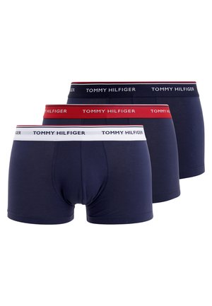 PREMIUM ESSENTIAL LOW RISE HIP TRUNK 3 PACK - Boxer briefs - blue