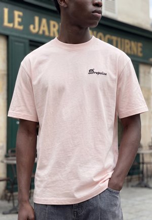Dropsize HEAVY MINDSET - T-shirt imprimé - coconut milk