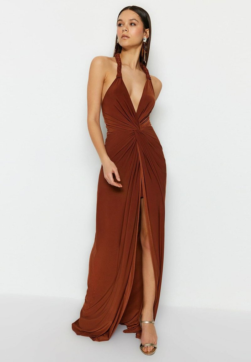 Trendyol EVENING Maxi dress brown Zalando.ie