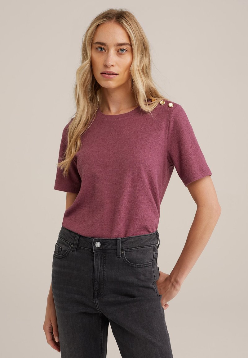 WE Fashion T-shirt basic - red