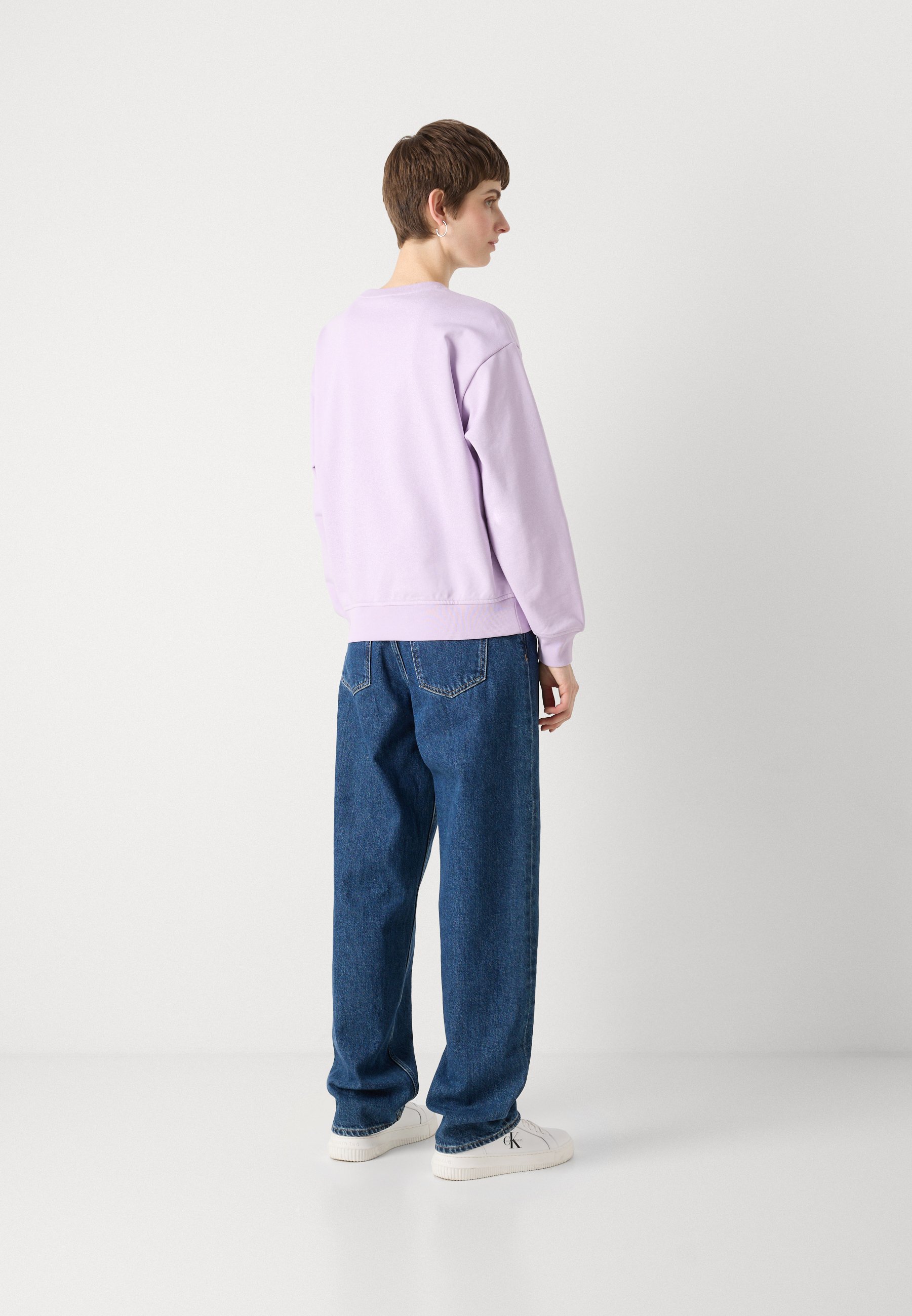 売れ筋商品|||カルバンクライン パーカー・スウェットシャツ レディース アウター MONOLOGO - Sweatshirt - lavender blush Calvin Klein Jeans Sweatshirt - lavender blush/flieder - Zalando