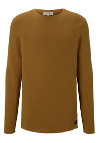 Unausgewählt, cognac brown melange