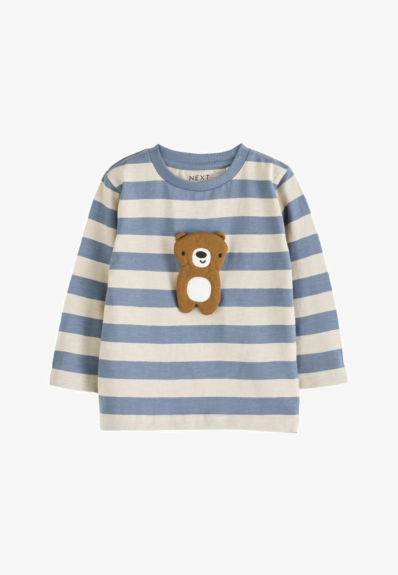 Next CHARACTER STANDARD - Langærmet T-shirt - blue stripe bear