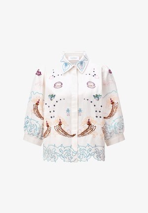 Rich & Royal, RICH & ROYAL BLUSE - Chemisier - pearl white