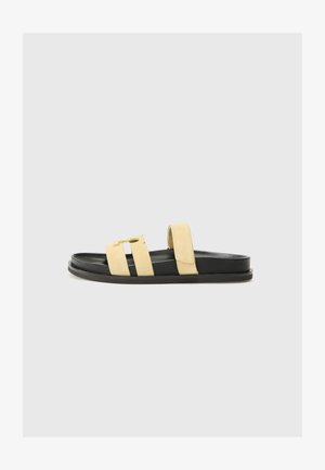 Tory Burch INES - Ciabattine - praline/perfect black
