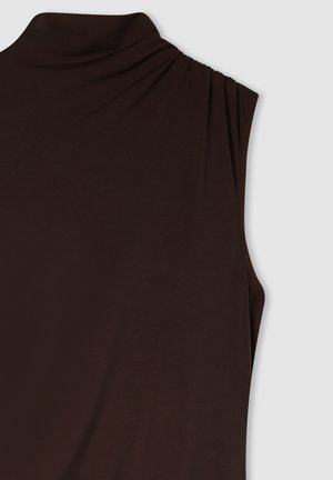 Terranova, Vestito di maglina - marrone scuro