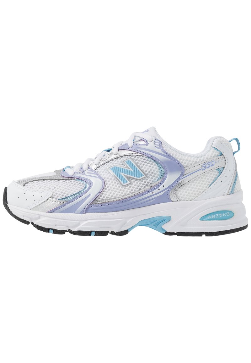 New Balance - 530 UNISEX - Trainers - white/purple/light blue, Enlarge