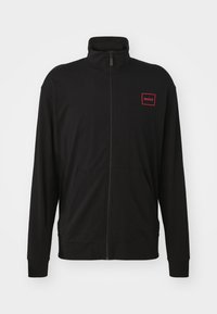 LAZE ZIP JACKET - Pyžamový vrchný diel - black