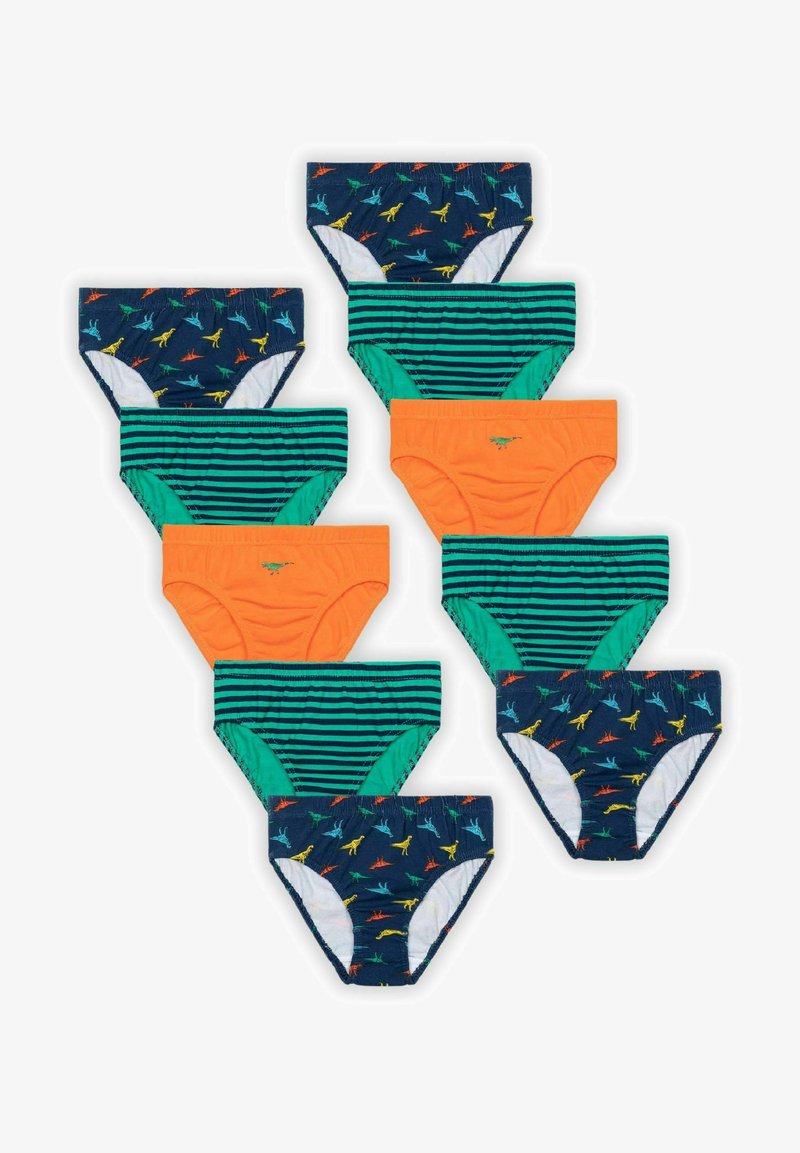 MINOTI 10 PACK - Īsās apakšbikses - navy green orange
