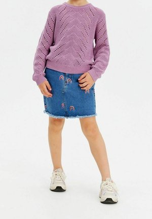 The New, Jupe en jean - light blue