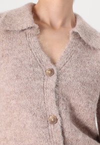 JDY JDYZOEY LIFE COLLAR CARDIGAN - Adīta jaka - chateau gray