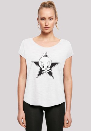 F4NT4STIC LOONEY TUNES TWEETIE - T-shirts med print - white