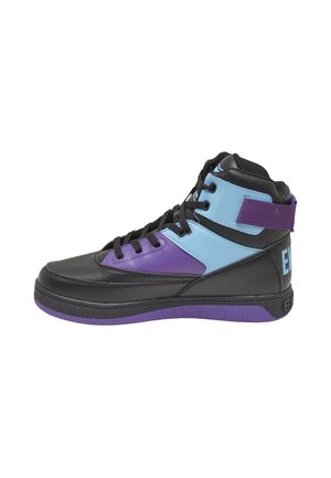 EDWIN - Skate shoes - black turquoise purple