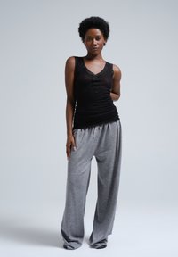 Seamless Basic LACEY RAGLAN - Top - black