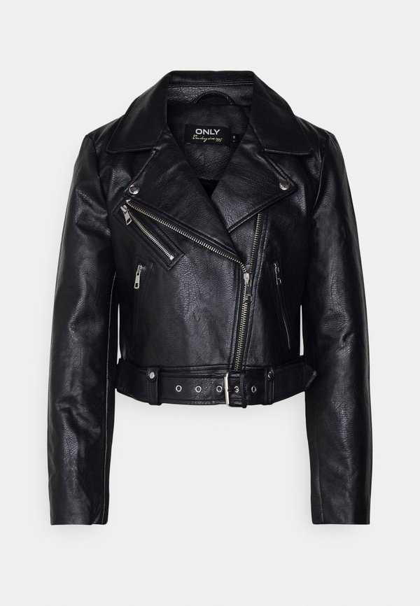 ONLVERA BIKER - Faux leather jacket