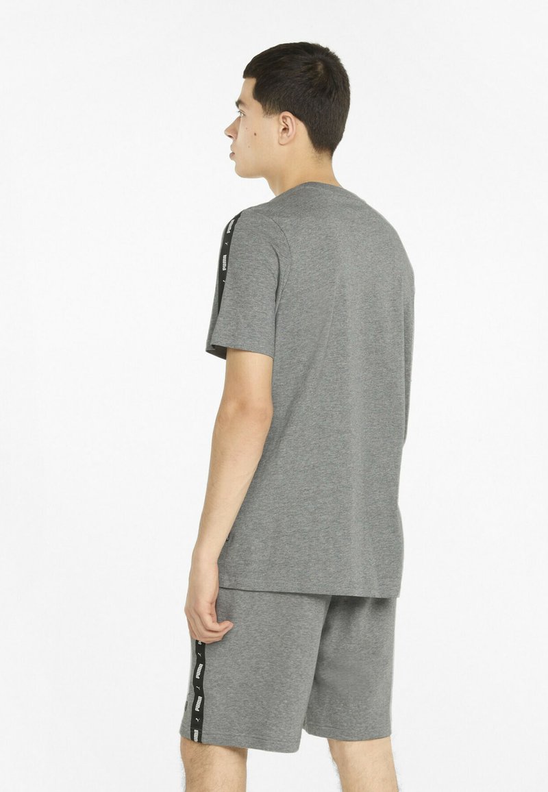 Herren Shirts | Puma TAPE TEE T-Shirt print medium gray heather/grau - SP70412 Herren Shirts | Puma TAPE TEE T-Shirt print medium gray heather/grau - SP70412