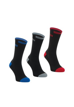 LOT DE 3 PAIRES CREW  - Chaussettes de sport - noir