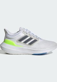 adidas Performance ULTRABOUNCE J - Scarpe da corsa su strada - cloud white   core black   lucid lemon