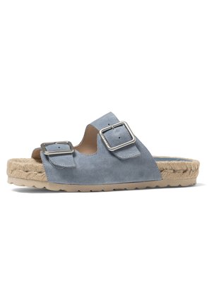 NICE - Slip-on sandaler - azure