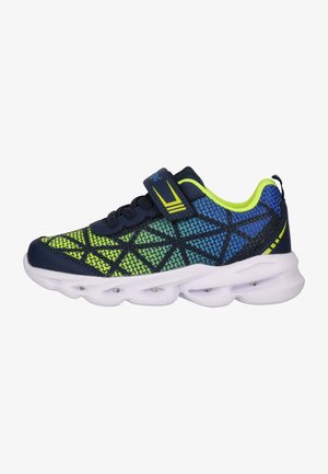 ZIGZAG LAGE SNEAKERS - Vauvan kengät - blauw-geel