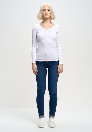 NATHALIE - Pitkähihainen paita - weiß