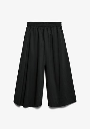 Vero Moda, WIDE-LEG TROUSERS VMFRIBA HIGH WAIST TROUSERS - Pantalon classique - black