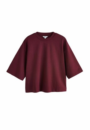 Next, REGULAR FIT - N. PREMIUM SHORT SLEEVE CREW NECK T-SHIRT  . - T-shirt basique - burgundy