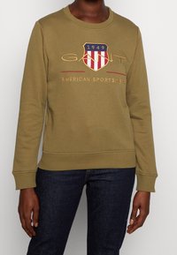GANT Felpa - dark green
