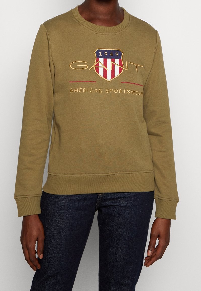 GANT Felpa - dark green