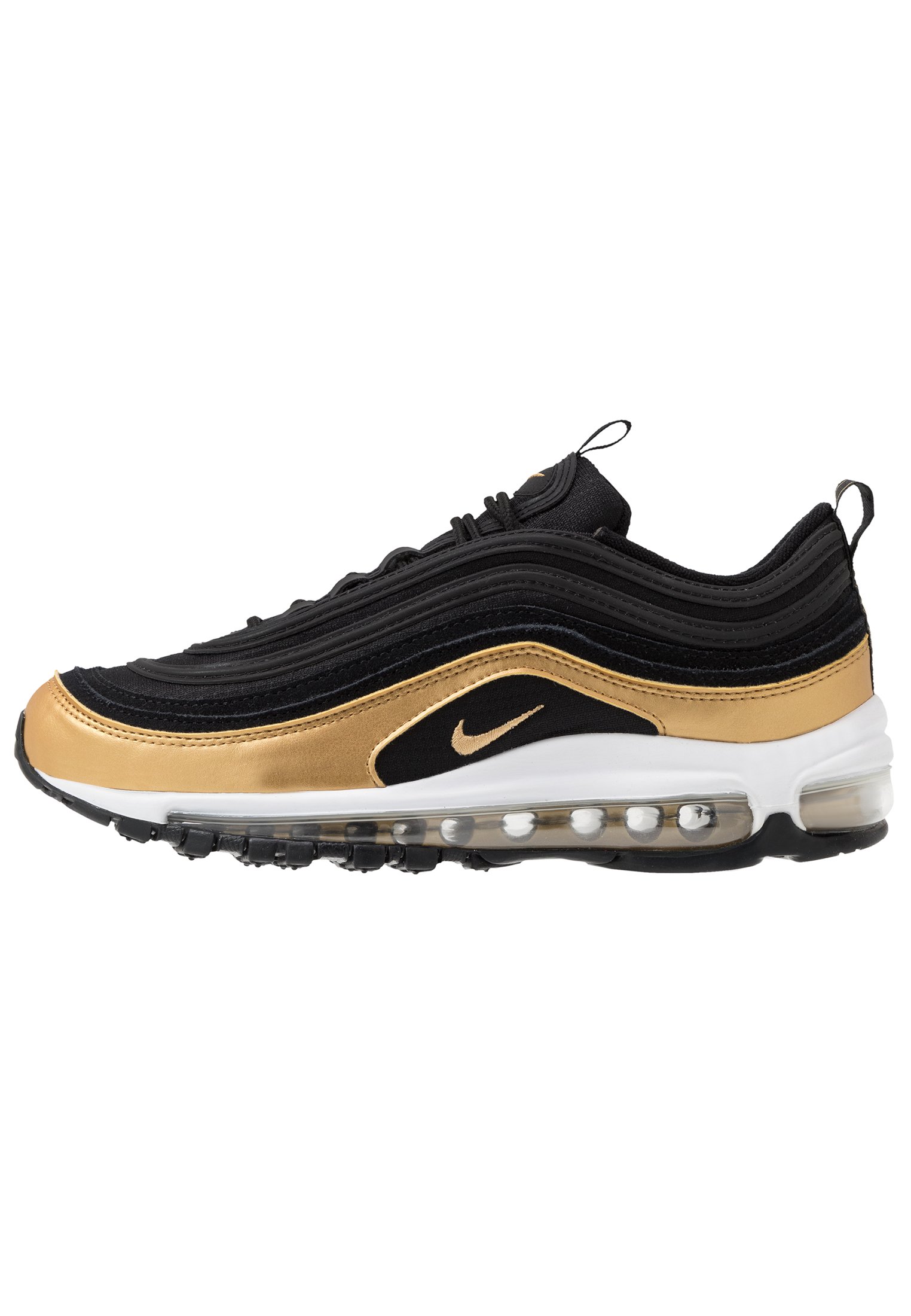 nike air max 97 gold and black