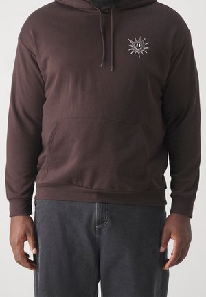 Kapuzenpullover - brown