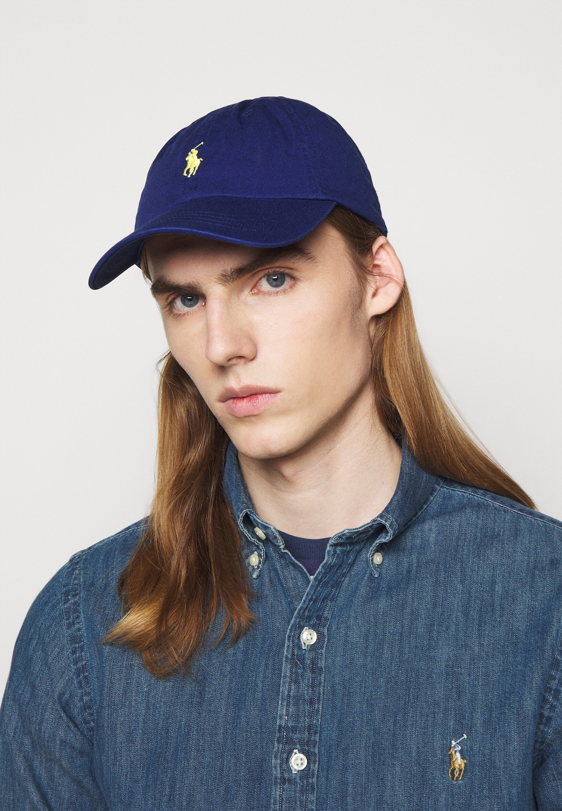 polo pet blauw