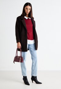 ONLY ONLELCOS SOFT - Pullover - syrah/white