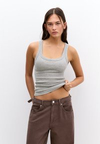 PULL&BEAR Top - grey