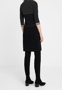 comma Gebreide jurk - black