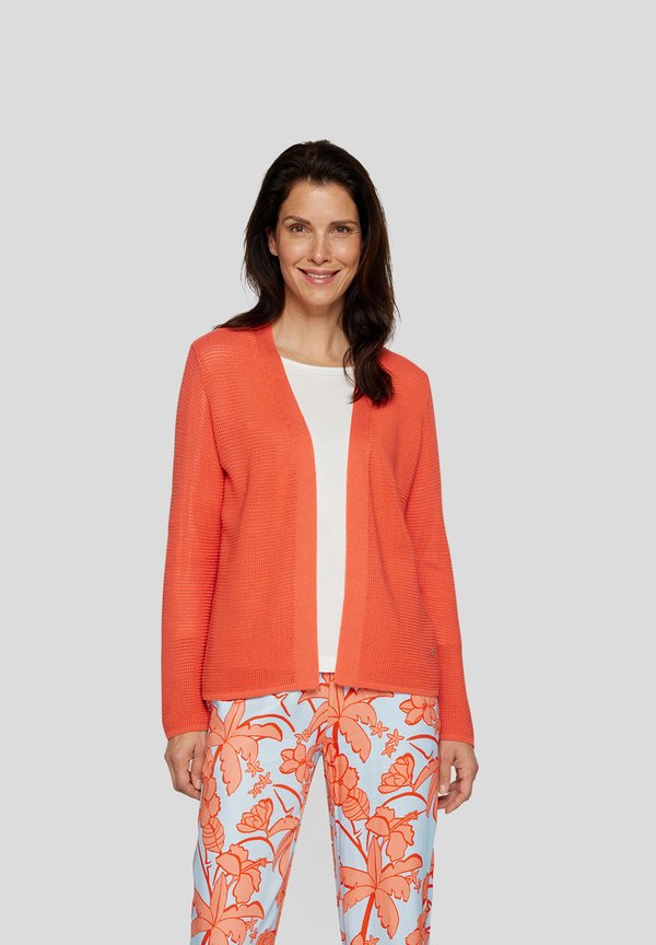Strickjacke - mandarine