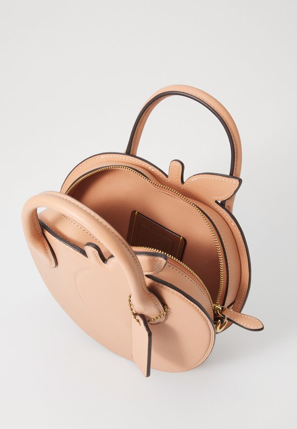 REGENERATIVE GLOVETANNED SHAPE BAG - Handbag - peach4