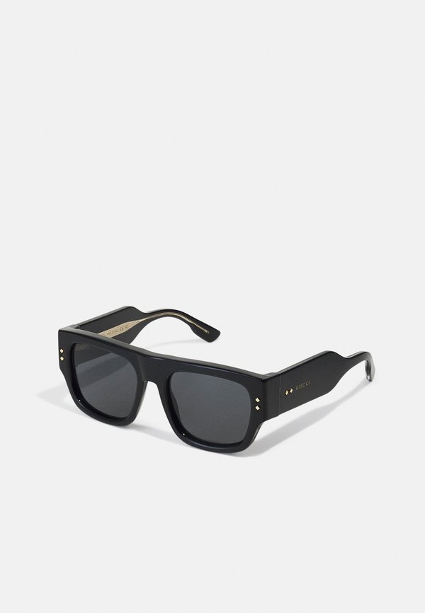 RIVETS OVERSIZED SQUARE ACETATE SUNGLASSES UNISEX - Sunglasses