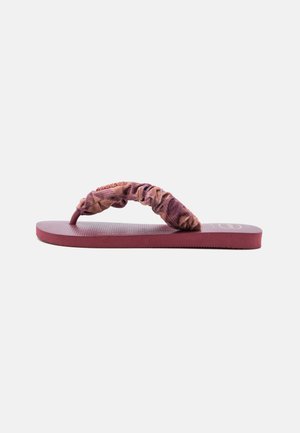 Havaianas TOP SCRUNCHIE - Σανδάλια τύπου T - amaranth