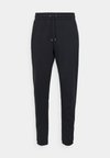 ICON FLEECE - Träningsbyxor - black/white