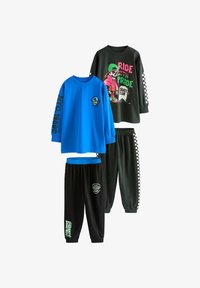 No seleccionado, blue/black skull