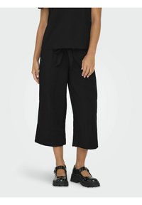 ONLY PALAZZO - Shorts - black