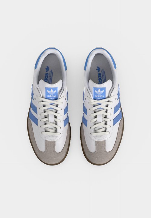 adidas SAMBA OG UNISEX - Trainers - footwear white/blue fusion — foto 5