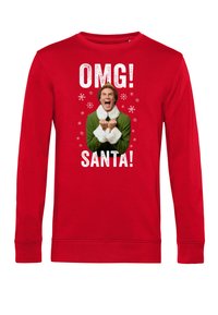 Henry Tiger ELF OMG SANTA - Felpa - red