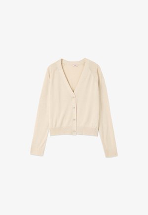 Oltre, CARDIGAN CORTO - Vest - oro